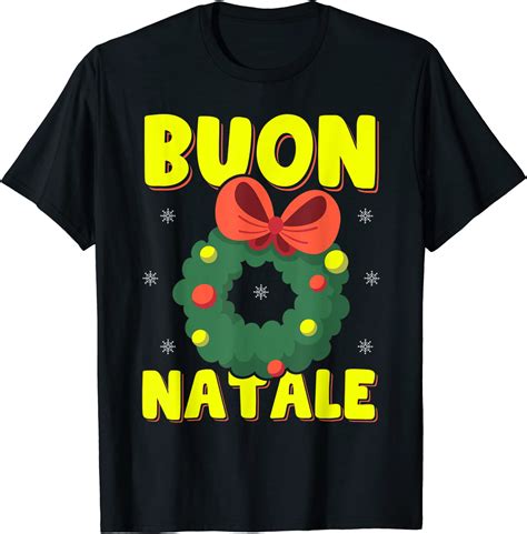 Buon Natale Italian Merry Christmas Wreath Merry Buon