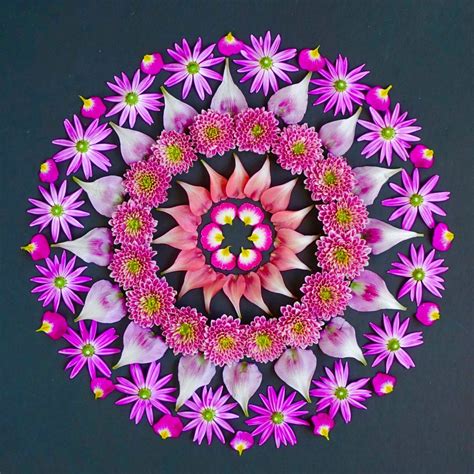 Beautiful Mandalas Made From Flowers By Kathy Klein Teleflora Blog