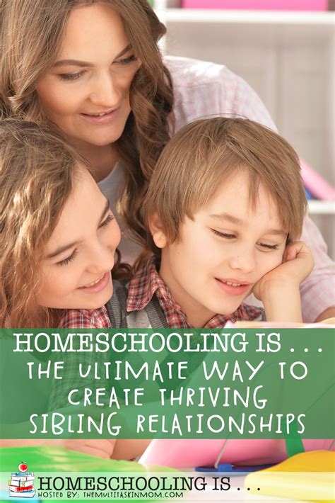 Homeschooling Is The Ultimate Way To Create Thriving Sibling