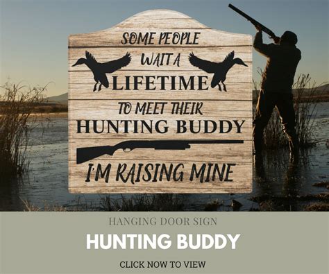 Duck Hunting Father And Son Hunters Door Sign Zazzle Hunting Signs