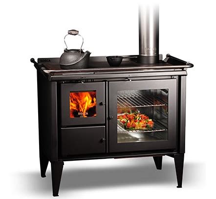 Las cocinas de leña te permitirán cocinar usando como combustible la leña. Cocina a leña Optima - Bosca
