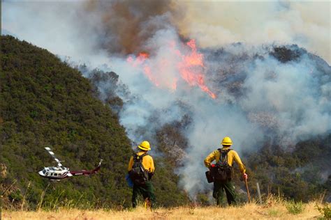 Crews Fight Dozens Of California Wildfires Amid July Heatwave