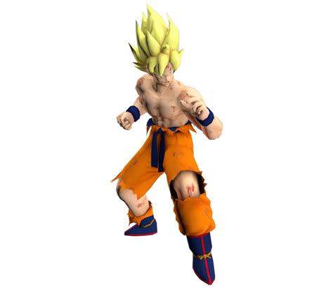 GameCube - Dragon Ball Z: Budokai - Goku (Battle Damage ...
