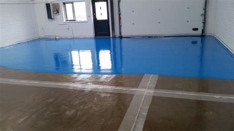 Self Smoothing Polyurethane Resin System Can Be Installed Between 2 And