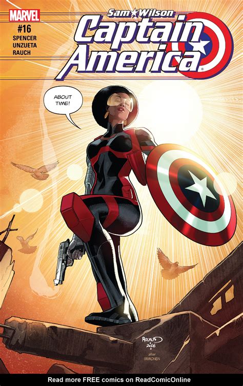 Read Online Captain America Sam Wilson Comic Issue 16