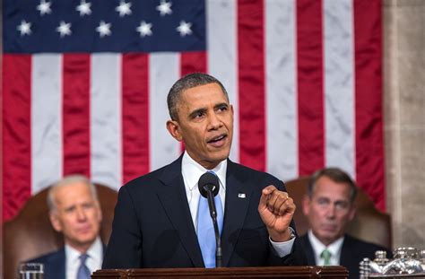The president's address is a solemn and formal act under the constitution. President Obama's 2014 State of the Union Address ...