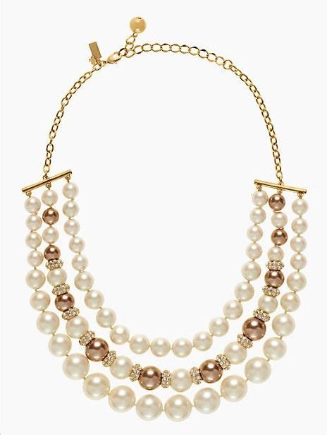 Kate Spade Parlour Pearls Necklace Diy Jewelry Necklace Beads Pearls Strand Necklace