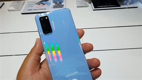Samsung Galaxy S20 Cloud Blue Hands On Techent