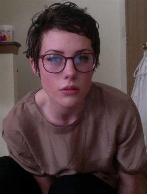 191 Best Images About Short Hair And Glasses On Pinterest