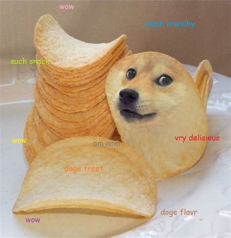 Delicious Doge Flavoured Chips 🍽️ Funny Doge Doge Dog Doge Meme