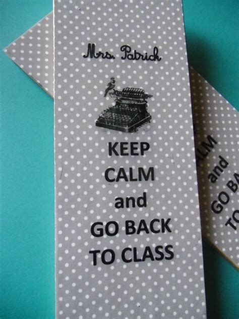 M Print Keep Calm And Go Back To Class