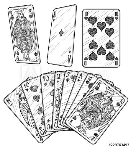 Deck Of Cards Drawing At Explore Collection Of