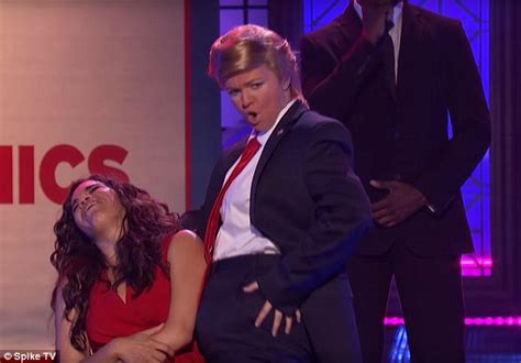 Amber Tamblyn Lampoons Donald Trump In Lip Sync Battle Performance