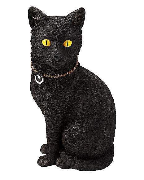 10 Inch Black Cat Decorations Black Cat Decor