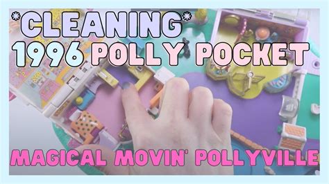 Restoring A 1996 Magical Movin Pollyville Playset Vintage Polly