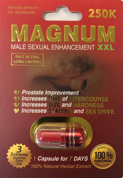 Magnum K Red Xxl Sexual Supplement Enhancement Pill Rhino Platinum