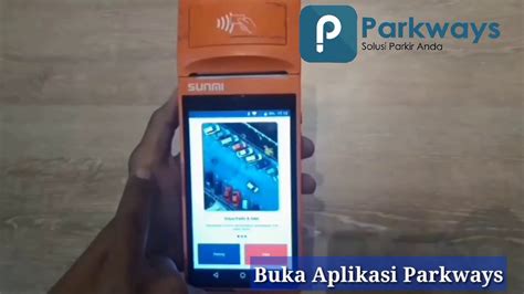 Aplikasi Parkir Berbasis Android Parkwaysid Youtube