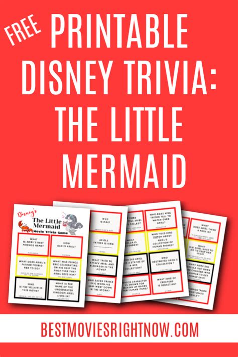 Their not your typical ones either! Disney Trivia: The Little Mermaid - Best Movies Right Now