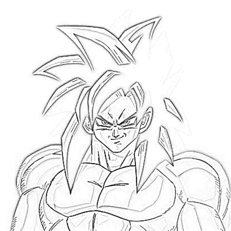 Super Saiyan 4 Goku Drawing By Nitinrajput90 On Deviantart
