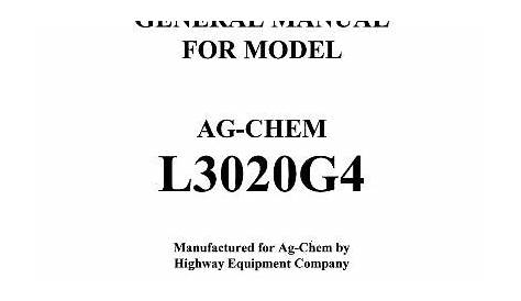 AGCO Technical Publications: Ag-Chem - Applicators-Flotation System New