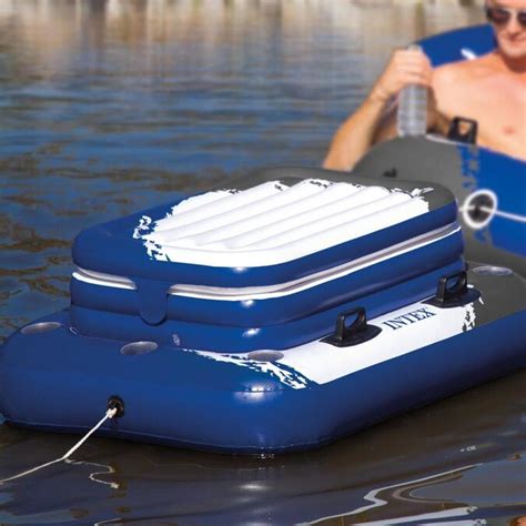 Intex Inflatable Mega Chill Ii Floating 72 Can Coolers With Lids 2