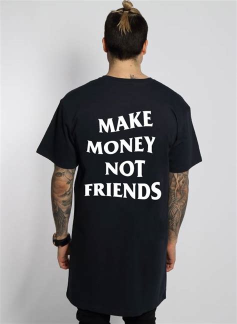 Right now, you can connect your personal smartphone device with nielsen and sell your data to make money quickly. MAKE MONEY NOT FRIENDS LONG TEE (MEN) - SUGAR&spikes