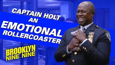 Captain Holt An Emotional Rollercoaster Brooklyn Nine Nine Youtube