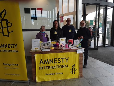 Refugee Week Stall Amnesty International Australia