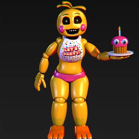 Toy Chica Composited Render By Bantranic On Deviantart