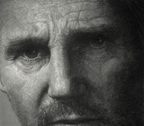 Liam Neeson Drawing By Vincent Haller Artmajeur