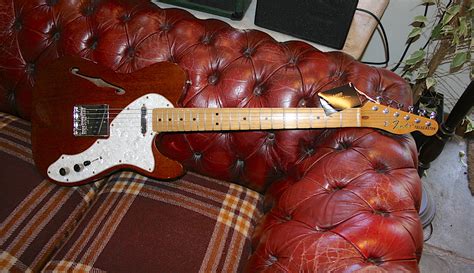 Fender 2001 Mex Thinline Telesold Amp Guitars Macclesfield