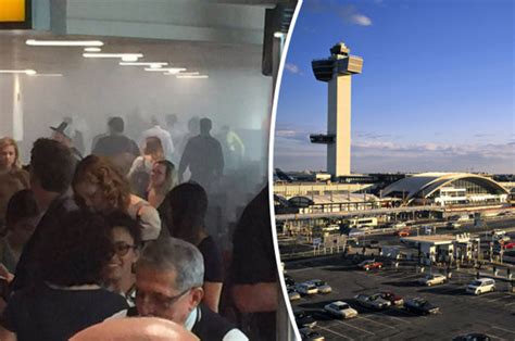 New York Jfk Airport Fire Police Rush To Evacuate Terminal Daily Star