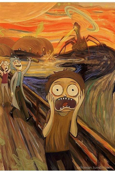 Pin By Prajedes Ceballos Iii On Rick And Morty Famous Art Rick And