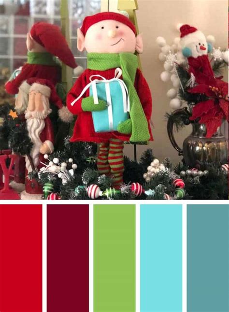 Christmas Colors Palettes · Artsy Fartsy Life
