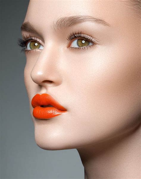 Make A Statement With Orange Lipstick