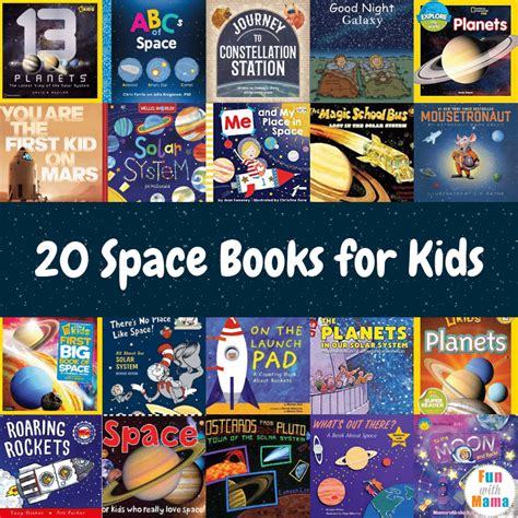 20 Incredible Space Books For Kids Fun With Mama