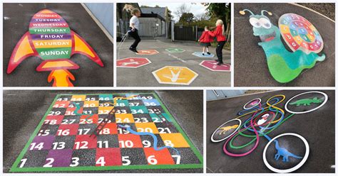Playground Markings Thermoplastic Markings For Schools