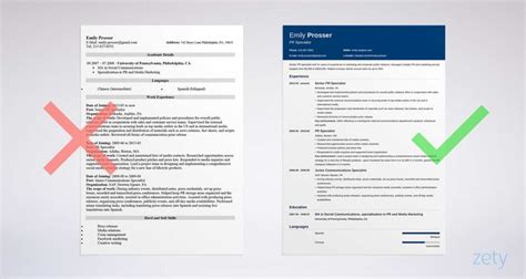 bad  good resume templates comparison basic resume student resume