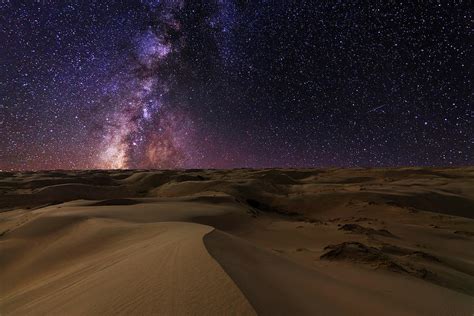 Starry Night In The Desert By Anton Petrus