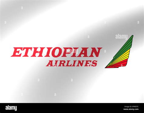 Ethiopian Airlines Logo Icon Flag Symbol Emblem Sign Stock Photo Alamy