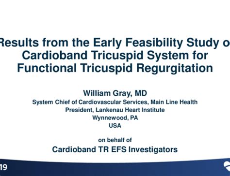 Tct 93 Results From The Early Feasibility Study Of Cardioband