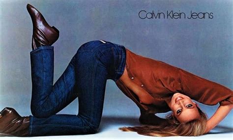 Jerry Hall For Calvin Klein Jeans 1980