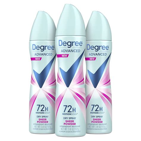 Buy Degree Antiperspirant Deodorant Dry Spray 48 Hour Protection Sheer