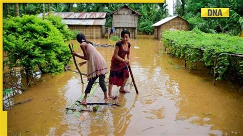 Assam Floods 108 People Dead More Than 50 Lakh Affected In 32 Districts