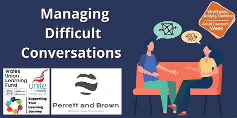 Managing Difficult Conversations Adult Learners Week