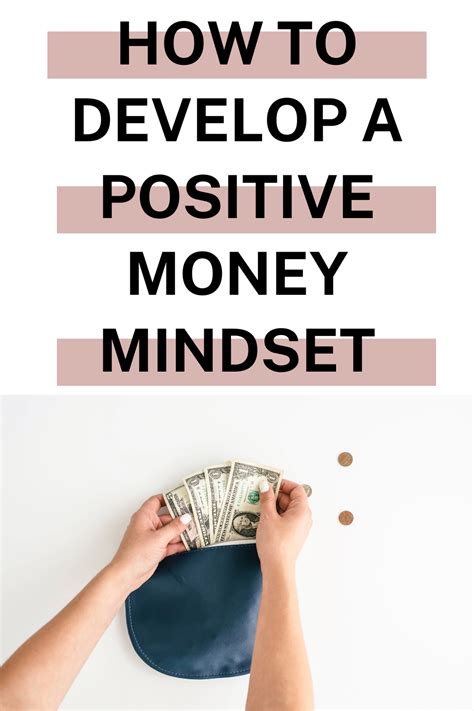 How To Develop A Positive Money Mindset Money Mindset Mindset Money And Happiness