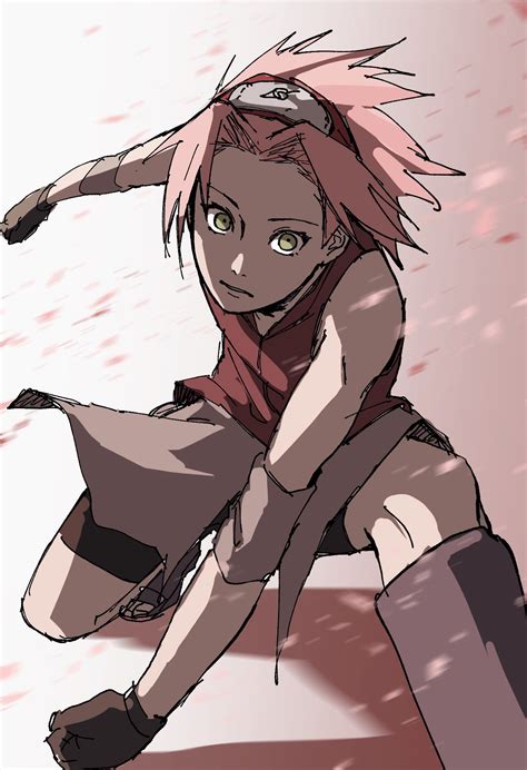 Haruno Sakura Naruto And More Drawn By Pnpk Danbooru