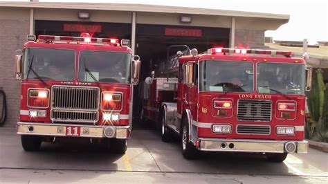 Full House Response Lbfd Engine 11 Reserve Truck 11 Rescue 11 And