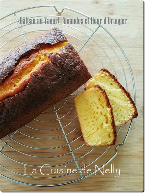 Gâteau au Yaourt Amandes et Fleur dOranger