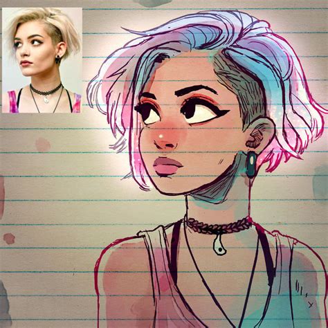 Illustrator Turns Strangers Into Manga Like Characters And The Result Is Pretty Awesome Bored